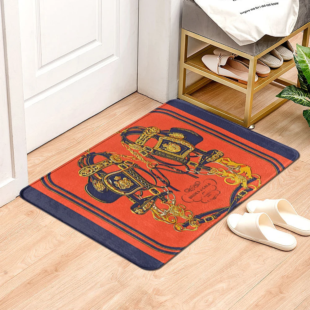 

Bath Mat Bathroom Small Rug Shower Mat Decorative Absorbent Foot Mat Entrance Door Mat Kitchen Mat Bedroom Balcony Room Mat Boho