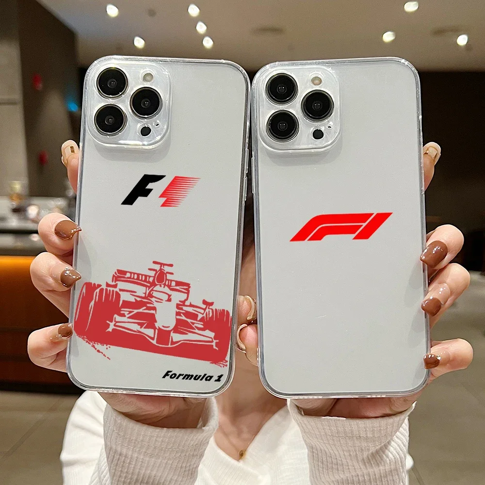 

Formula 1 F1 Racing Phone Case For iphone 14 13 12 11 XS Pro Max Mini X XR 6 6S 7 8 Plus SE 2020 Soft Silicone Transparent Capa