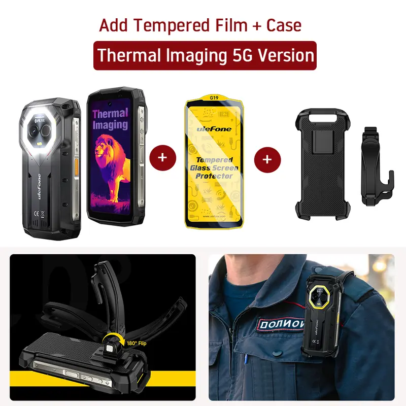 Ulefone Armor Mini 20T Pro 5G  THERMAL BY FLIR® 4.7" Rugged Phone Android 14 Smartphone 256GB ROM Mobile Phone Thermal lmaging - Image 10