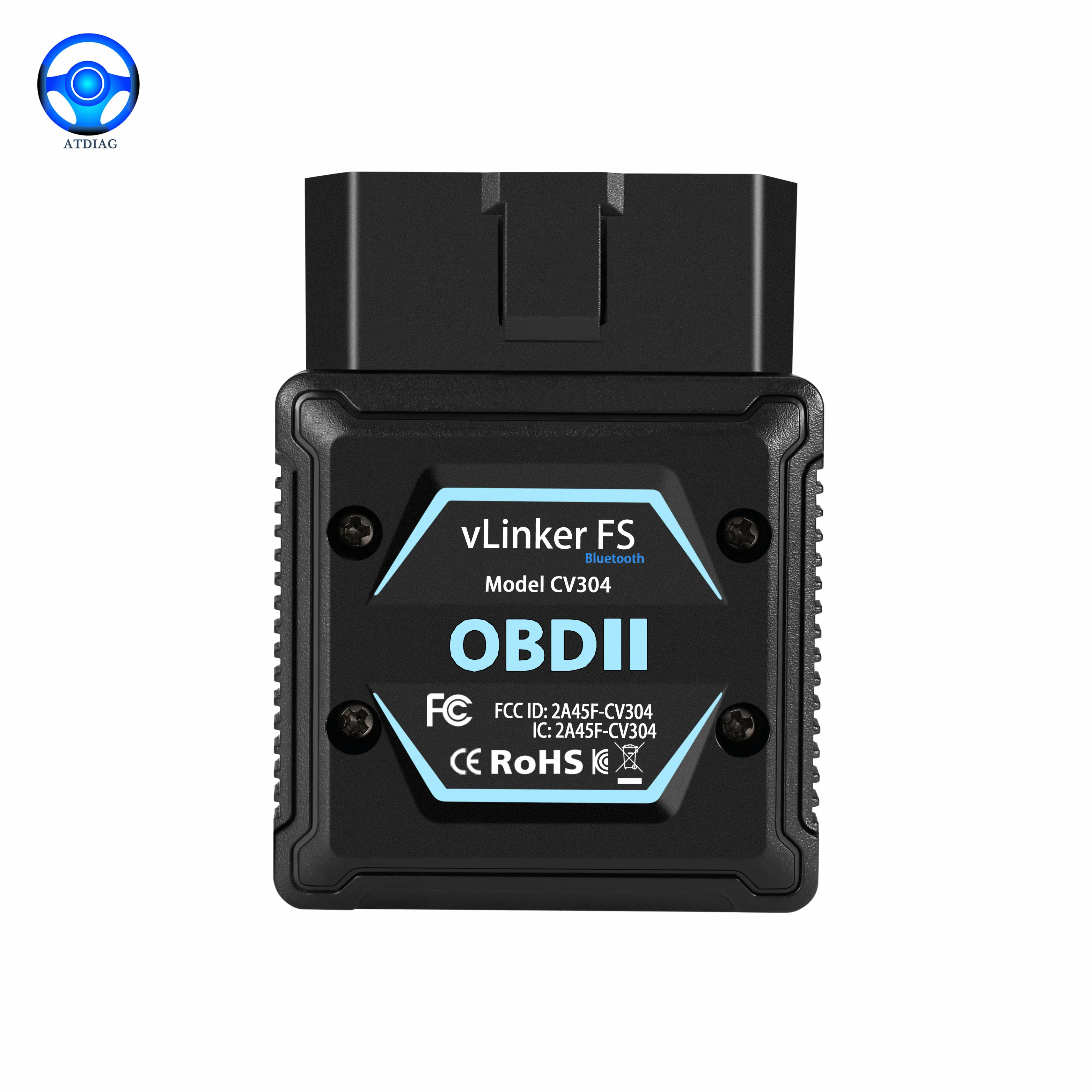 

Новейший профессиональный сканер vLinker FS OBD2 диагностический сканер для iOS Android, Kindle Fire или Windows устройство с Bluetooth