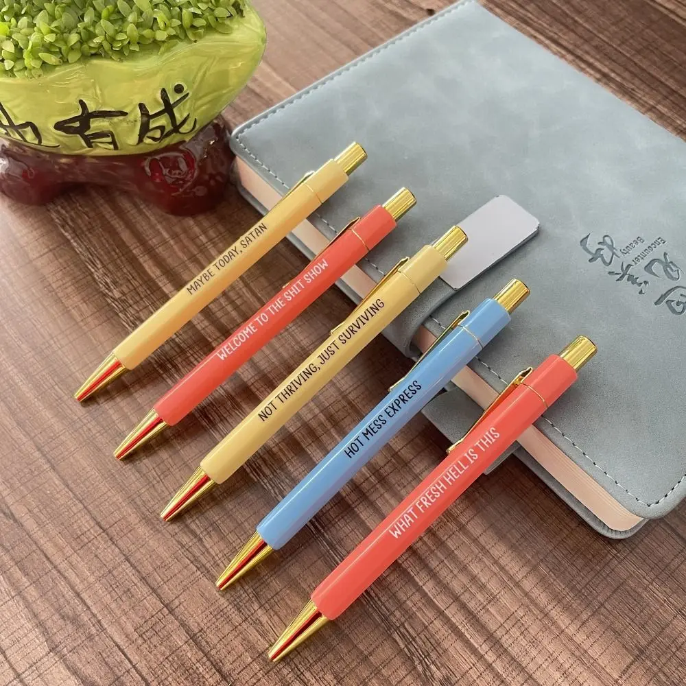 11Pcs Funny Pens Set for Adults,Premium Novelty Ballpoint Pen Complaining  Funny Office Gifts for Coworkers Students - AliExpress