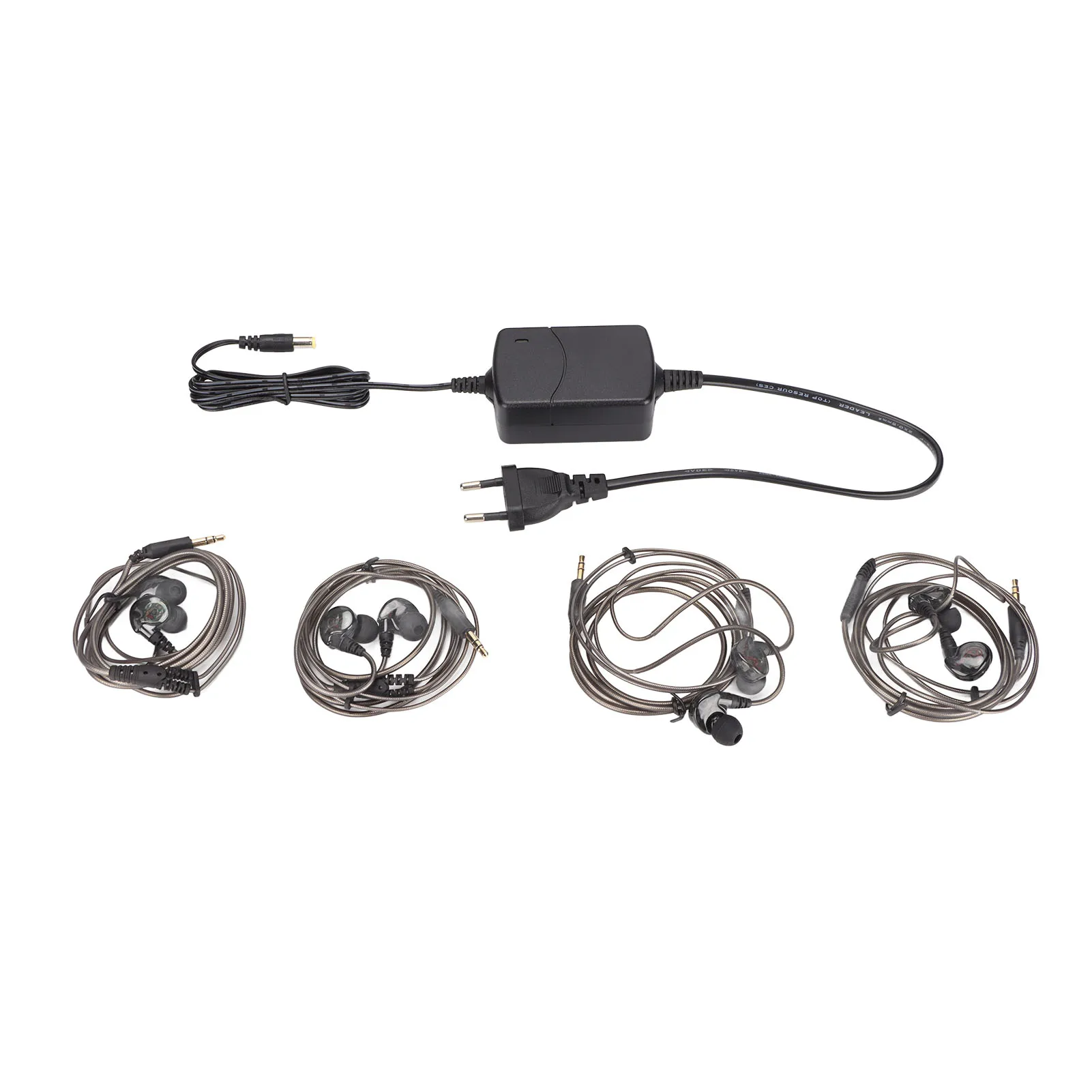 ACEMIC EM-D04 Wireless In Ear Monitor System 4 Channel Professional Stage Ear Return System for Live Studio Recording EU Plug