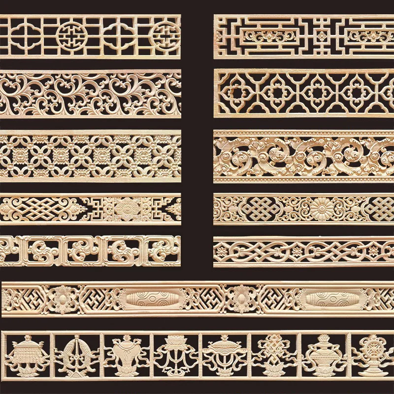 DecorativeWoodMoldingwoodCarvedCornerOnlayAppliqueFrameCabinetHomeDecorFigurinesWallArtFurnitureAccessories-AliExpress15