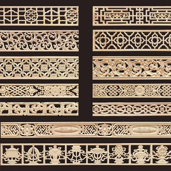 Carved Wood Applique Trim 1