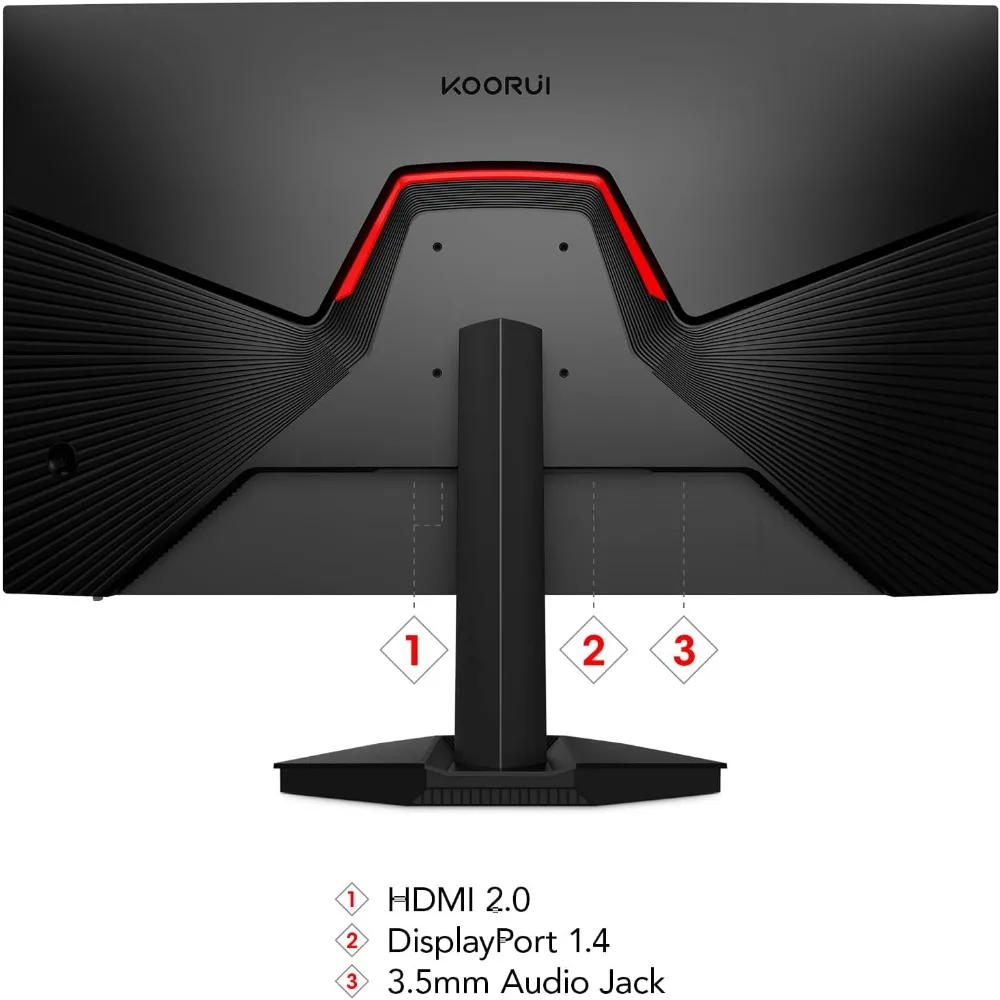 Gaming Monitor, 27 inch WQHD 2560 x 1440 PC Computer Monitor, Up to 240Hz Refresh, 1ms, Adaptive Sync, HDR10, DCI-P3 4