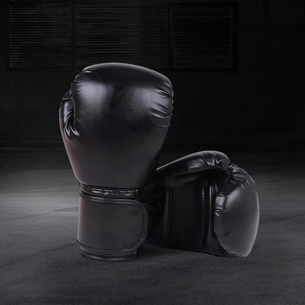 Boxing Gloves Punching Bag Gloves Hook and Loop Closure Training Sparring Breathable for Muay Thai Martial Arts