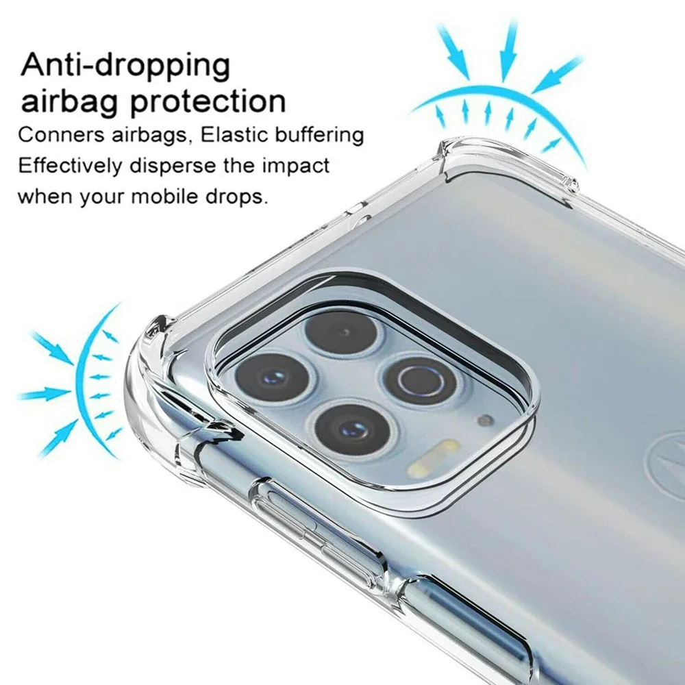 Transparent Soft Silicone TPU Back Cover