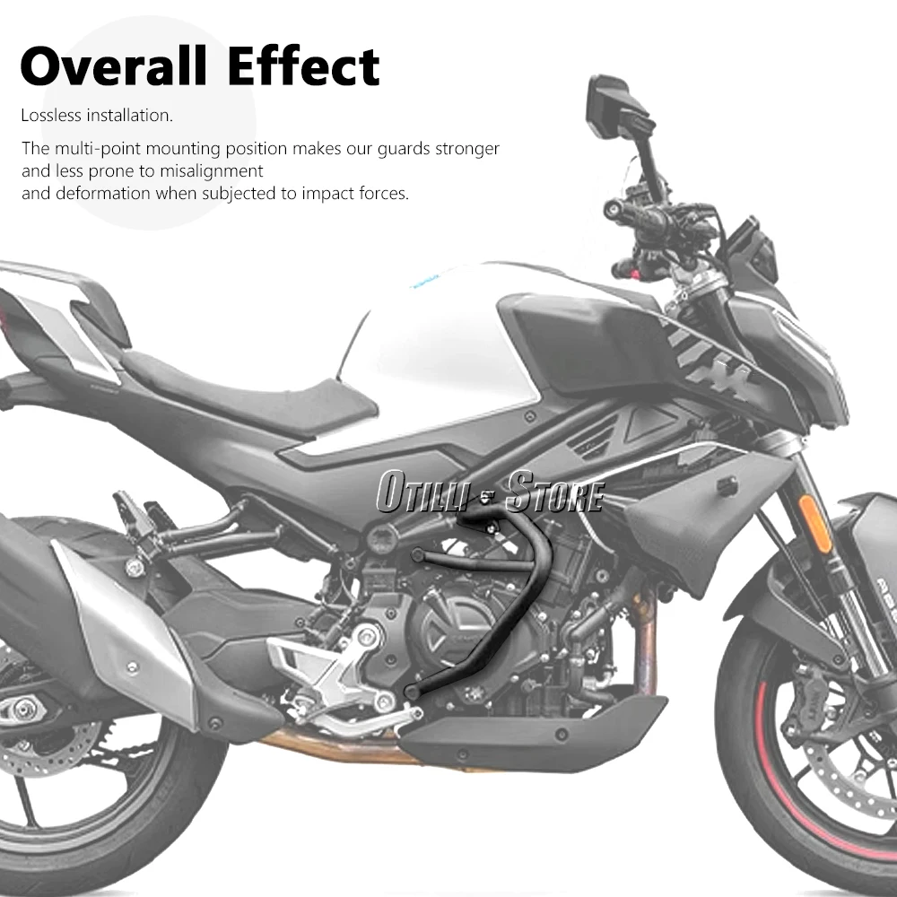 For CFMOTO 450 SR 450SR 450sr Motorcycle Accessories Anti-collision Bar Bumper Frame Protector Engine Guard Crash Bar motorcycle accessories