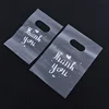 100Pcs Mini Thank you Plastic Gift Bags Wedding Candy Bags Shopping Carrier Bags 5