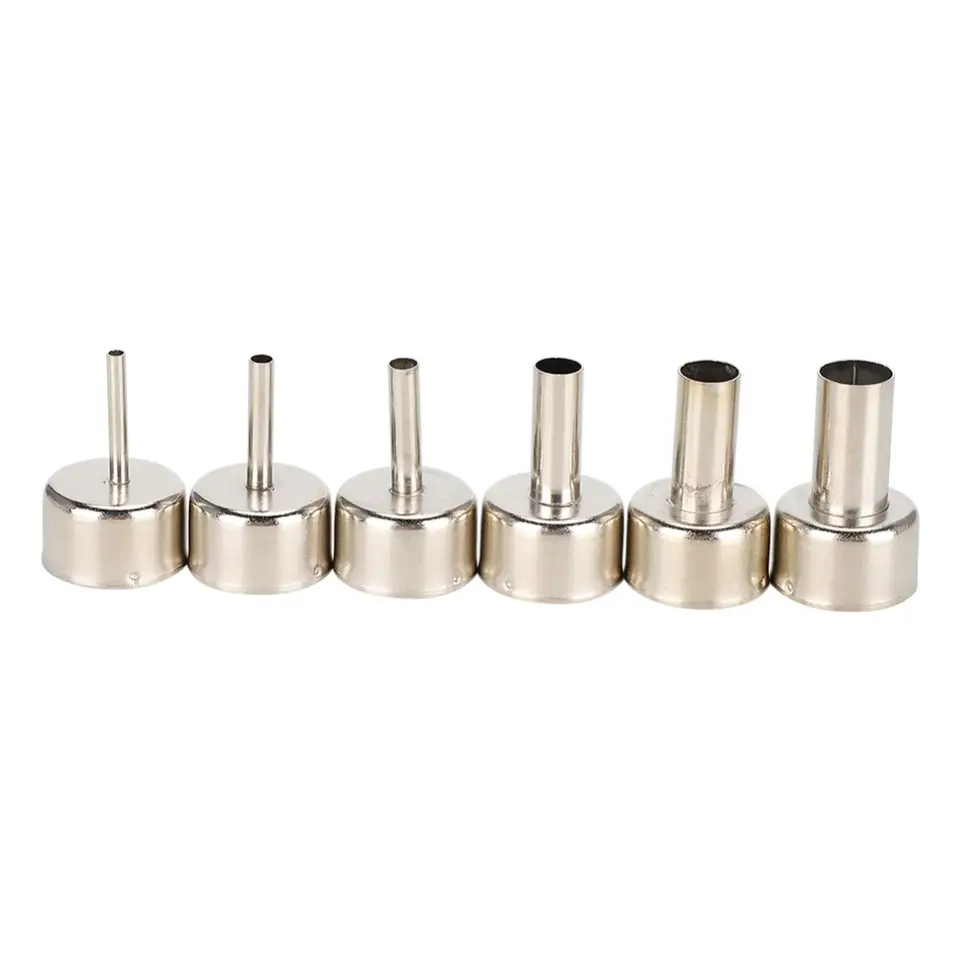 3/4/5/8/10/12mm 858D Hot Air Rework Station Nozzle High Temperature Round Nozzle Shape for SMD Rework Station Accessory image 7