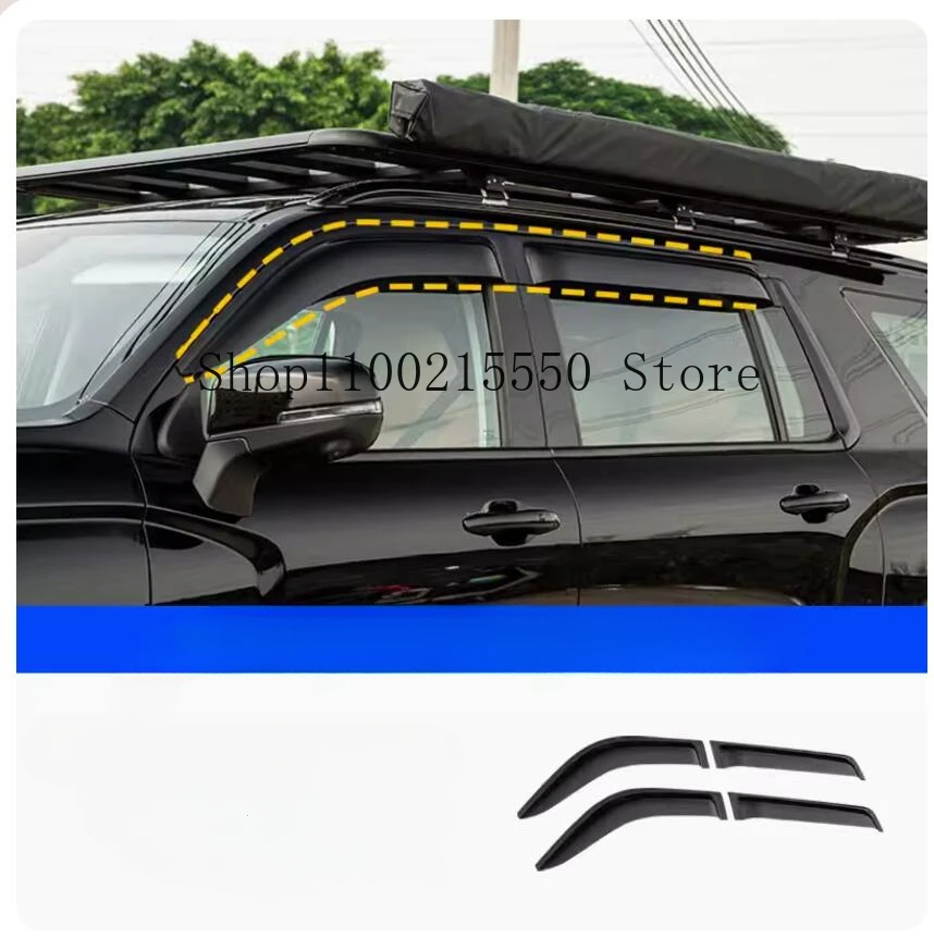 

GMW Haval H5 II 2023 2024 Widen the Weather Shield Door Visor Wind Rain Sun Guard Accessories Weather Shield Window Trim