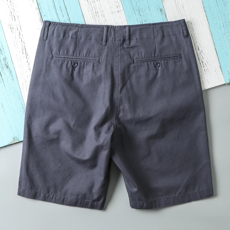 Casual Shorts for Men Classic Fit Flat Front Stretch Solid Chino Deck Short Outdoor Sports Lightweight Quick Drying Summer Pants 4