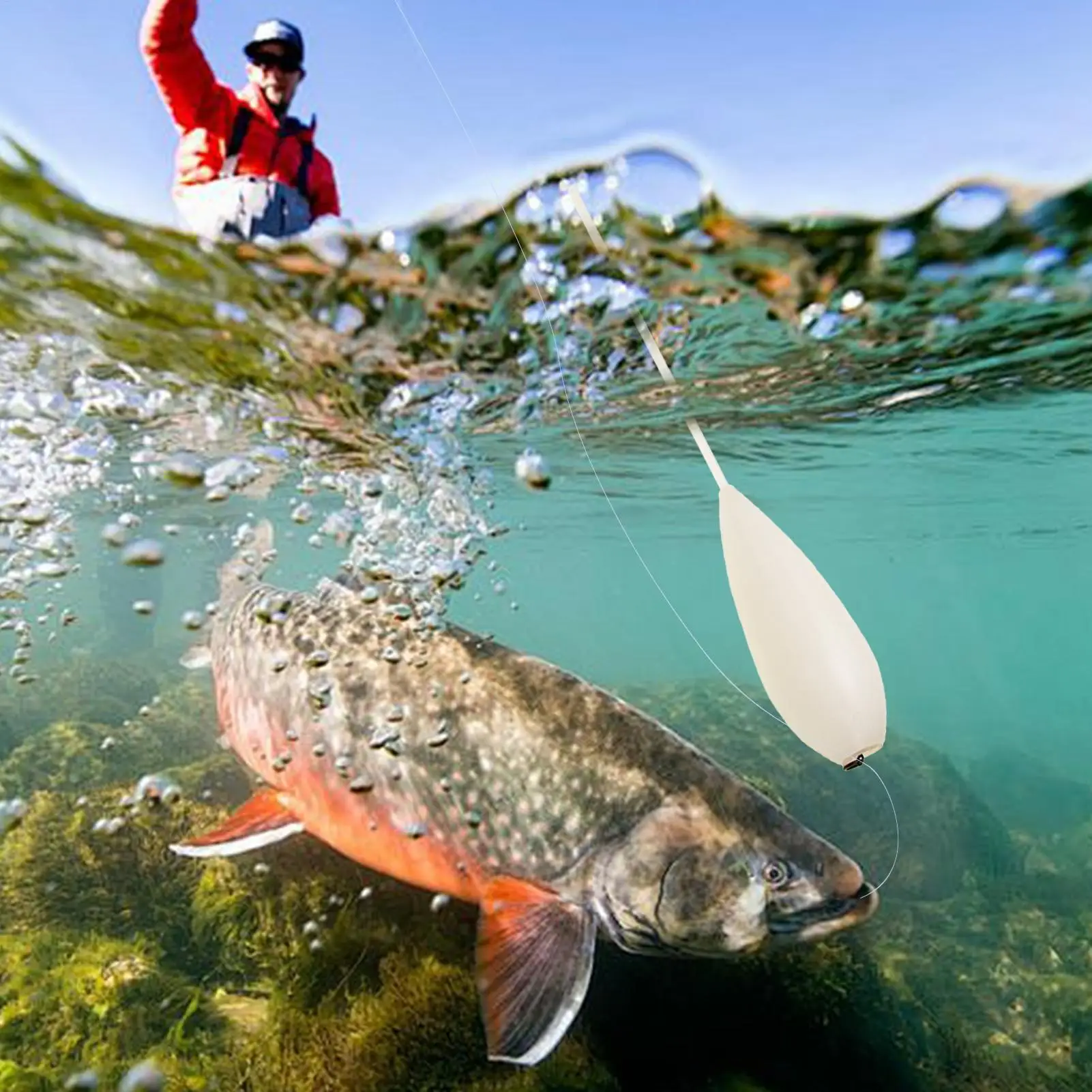 Bobbers For Fishing Acrylic Sinking Floats Fly Fishing Bobbers For Outdoor Saltwater River Lake Pond Reservoir Shore Morning