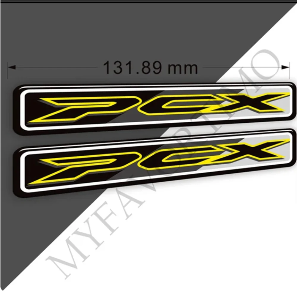 For Honda PCX125 PCX150 PCX 125 150 Emblem Badge Logo Decal Stickers Scooter Fairing Fender Windshield Handguard Wind Deflector