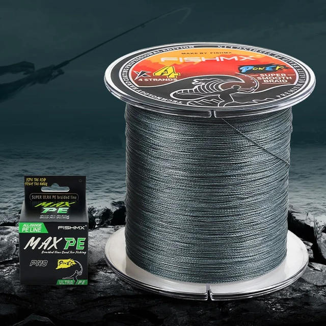 Fishmx Multicolour 100% PE 4 Braided Wire Multifilament Japanese Fishing  Line MaxDrag 65LB Multifilament PE Line for Saltwater - AliExpress