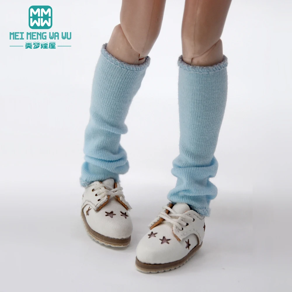 New Blyth Doll Accessories for 28-30cm Azone OB22 OB24 Socks Leg Socks Thread Pink, White, Yellow, Brown 6