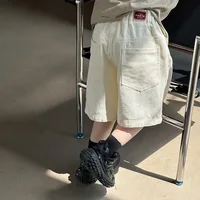 Children Clothing Kids Casual Pants 2024 Summer Boys All Match Cotton Shorts Baby Casual Simple Solid Color Kids Pants 5