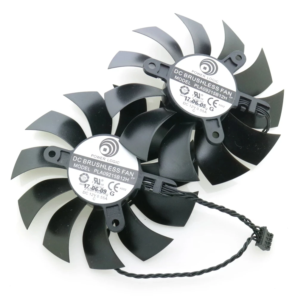 Pla09215B12H Dc12V 0.55A 86Mm 4Pin Per Evga Gtx950 Gtx960 Gtx970 Gtx980 Gtx980Ti Acx2.0 Ventola Di Raffreddamento Della Scheda Grafica