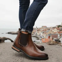 2025 New Chelsea Men Boots Fashion Brand Comfortable Leather Boots - Image 6