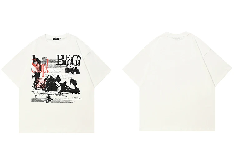 Street Scene Collage Graphic T-Shirt S2516971590ff4f0eaadf795933bbcd87r