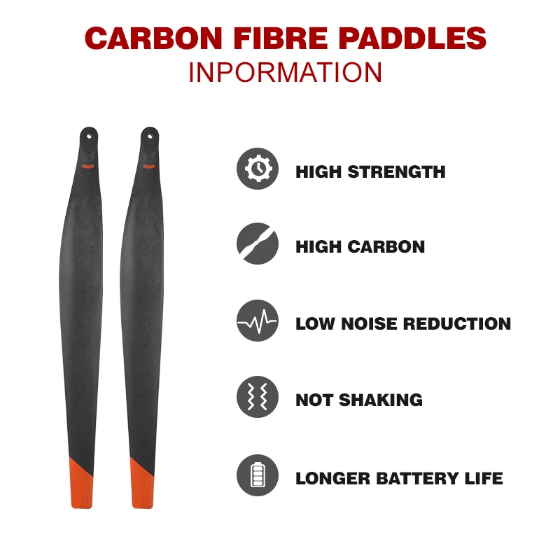 5018 Agricultural Drone Propellers DJI T25/T25P-Carbon Folding CW/CCW Blades Sturdy Parts & Essential Drone Accessories drone propeller drone propellers drone propeller blades propeller replacement parts