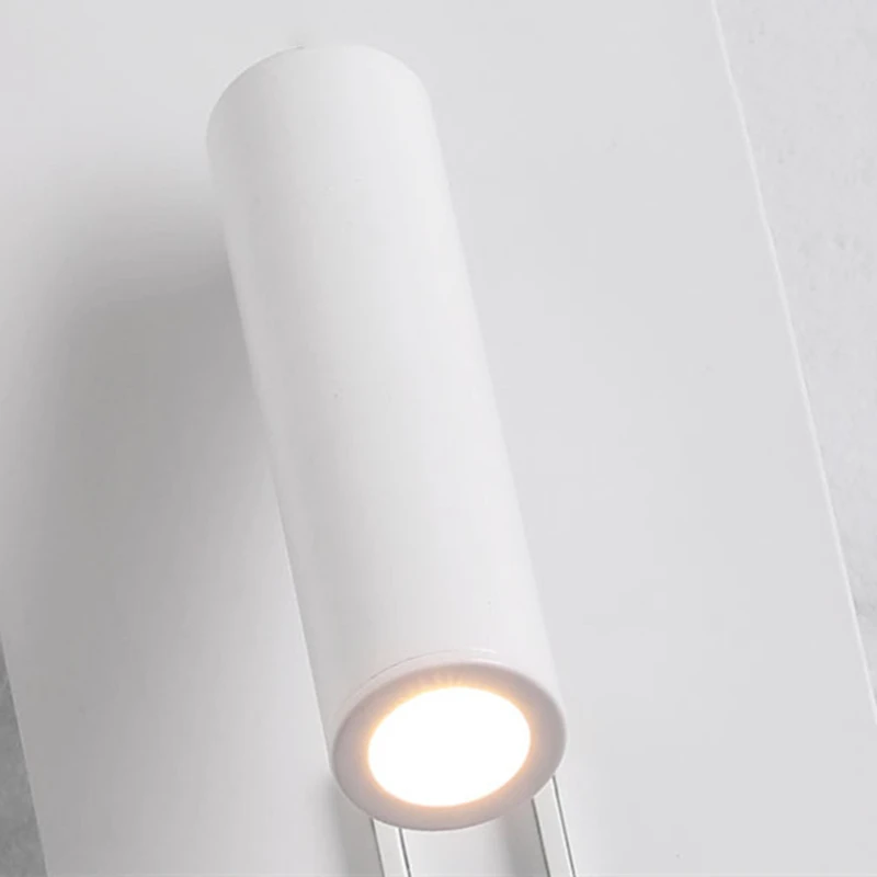 Modern Led Wall Lamp Bedside Bedroom Lighting Fixture Sconce Decoration with Switch Spotlight Reading Study Indoor Decor Light - 5