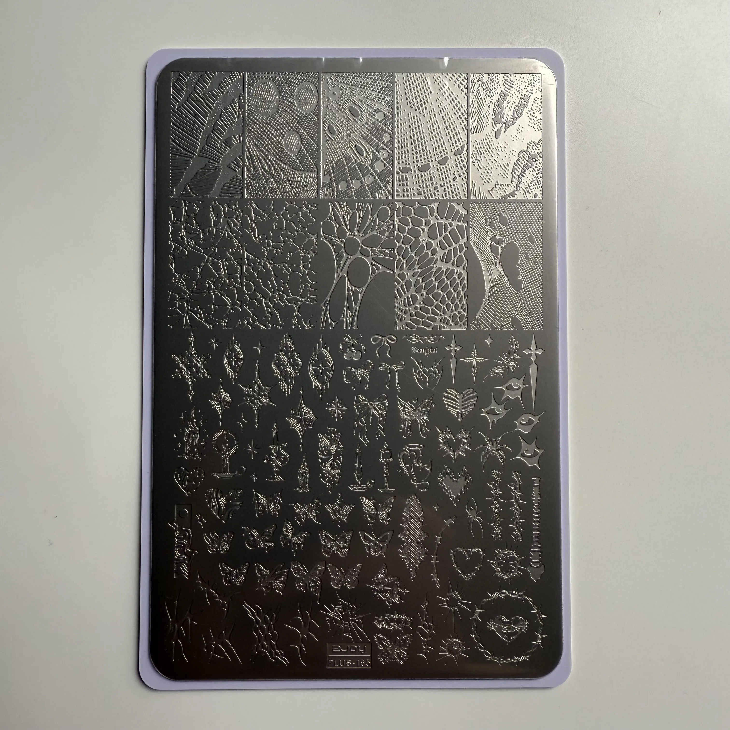 Nail art stamping plates XMQ bubbles templates tools