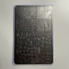 XMQ NAIL ART STAMPING PLATES BUBBLES TEMPLATES TOOLS 3