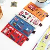1Pc Pencil Bag Pouch Cartoon Zipper Students Pen Case London Style Oxford Fabric Cosmetic Coin Purse for Home and Back to School 2