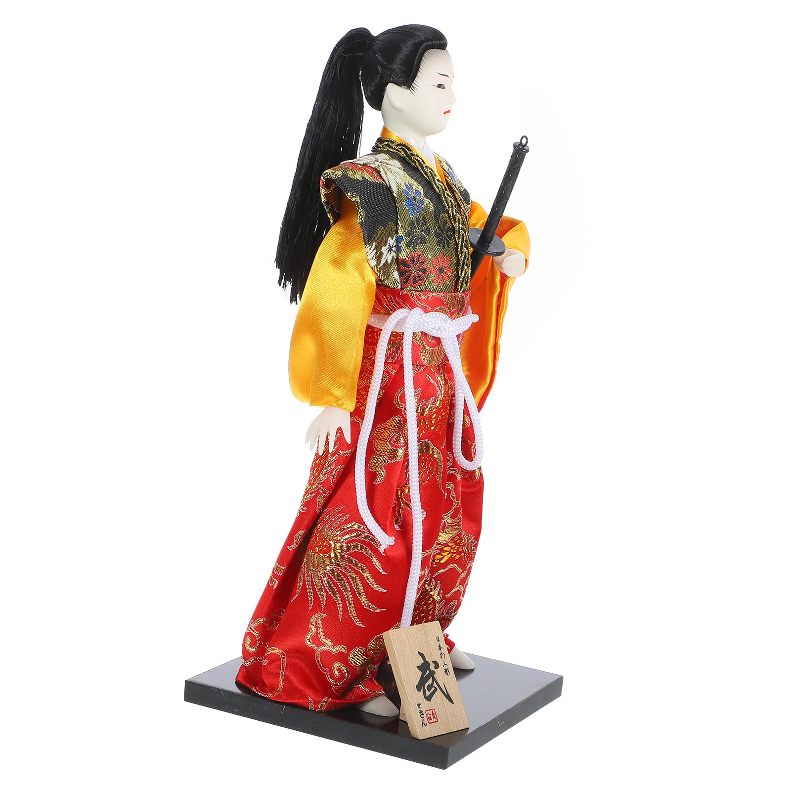 

Фигурка самурая, японская статуя самурая, фигурка ниндзя, Традиционная Кукла воина, азиатская Коллекционная скульптура для мужчин, стол