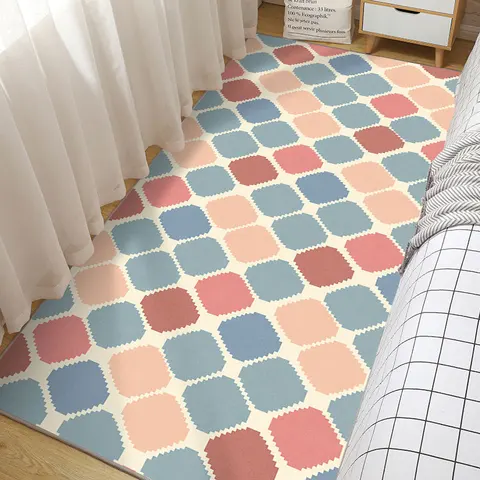 Modern Bedroom Carpet Home Decor Soft Bedside Floor Mat Lounge Rug Non-slip Rugs And Carpets For Home Living Room Tatami Carpet