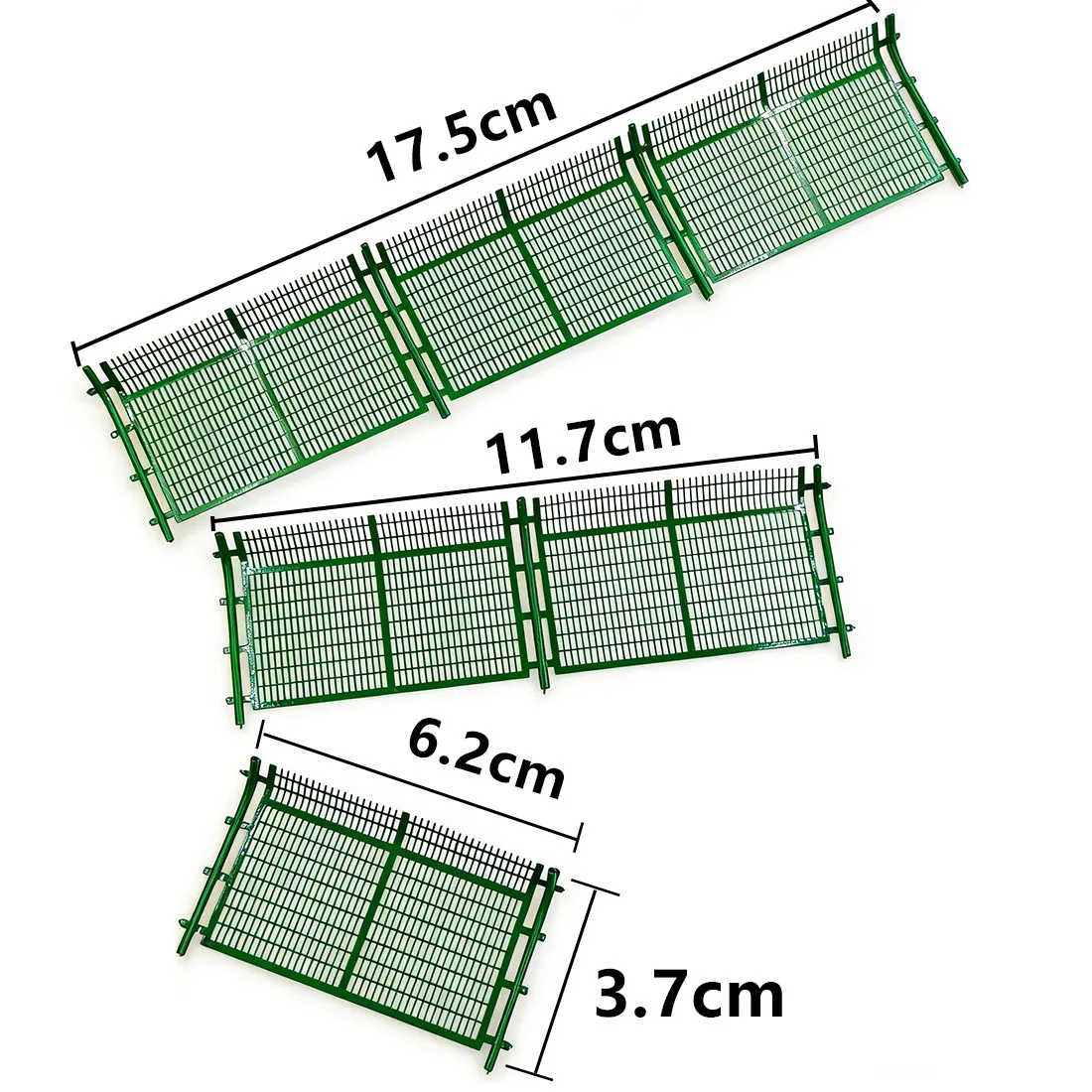 1세트 1/87 HO 스케일 미니어처 금속 울타리 모형 미니 공장 교도소 울타리 고속도로 안전망 기차 철도 트랙 DIY 레이아웃
