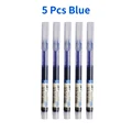 5 blue pen