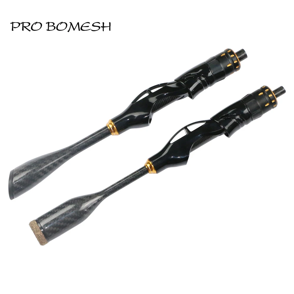 PROBOMESH Taper 3K Twill Carbon Tube Grip Butt Section Spinning Trout Rod  Building Component Handle Kit Repair DIY Accessory