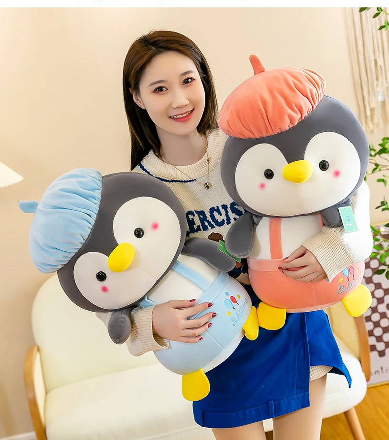 Cute Soft Penguin Plush Toys Stuffed Animal Pillow Doll For Kids - 45Cm 19 Cute Soft Penguin Plush Toys Stuffed Animal Pillow Doll For Kids - 45Cm
