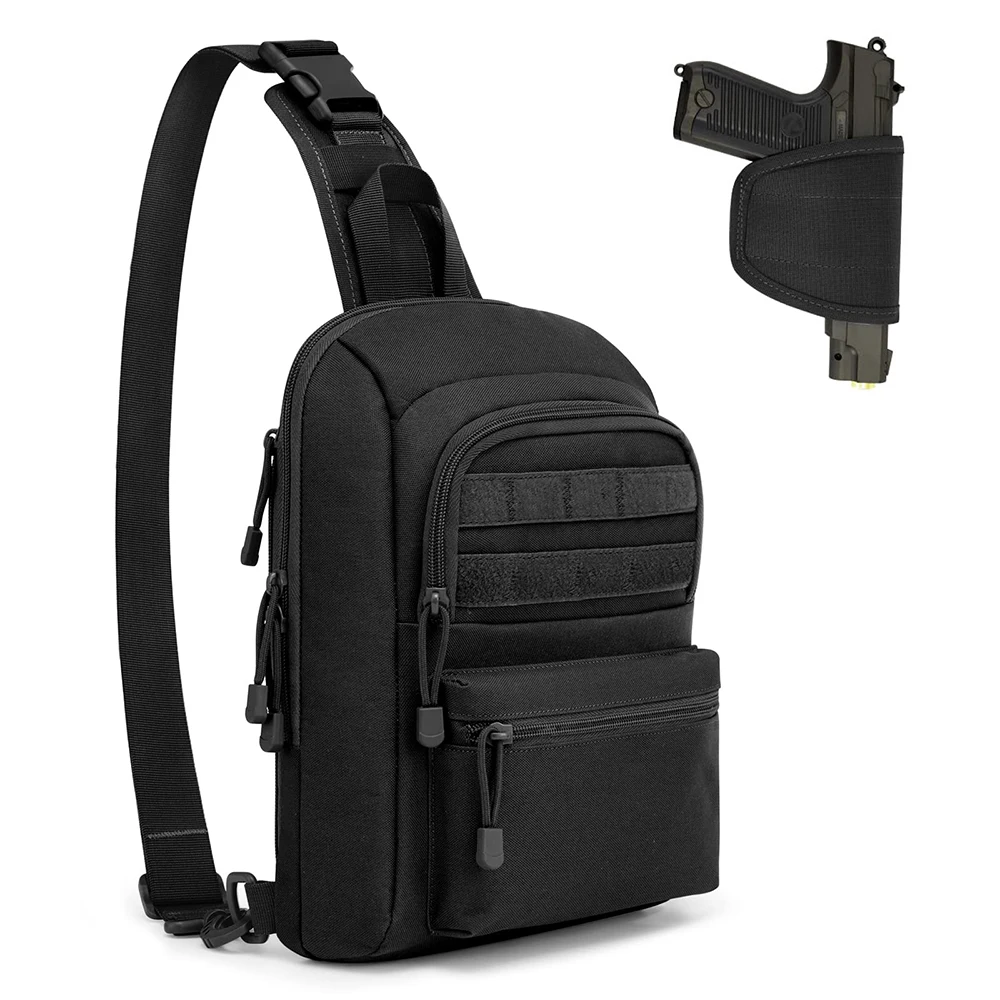 TacticalGunBagShoulderBagSlingBagCrossbodyChestBagConcealed