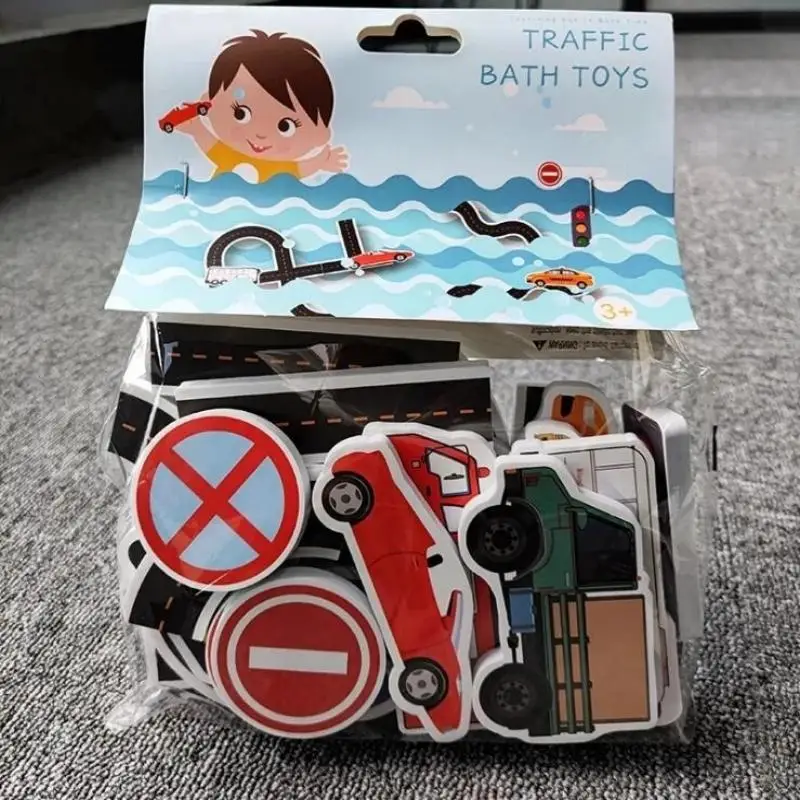 Baby Bath Toys Letter Number Cognitive Floating Toy Foam EVA Puzzle Bathing Toys for Kids Children Bathroom Play Water Game Toys 5