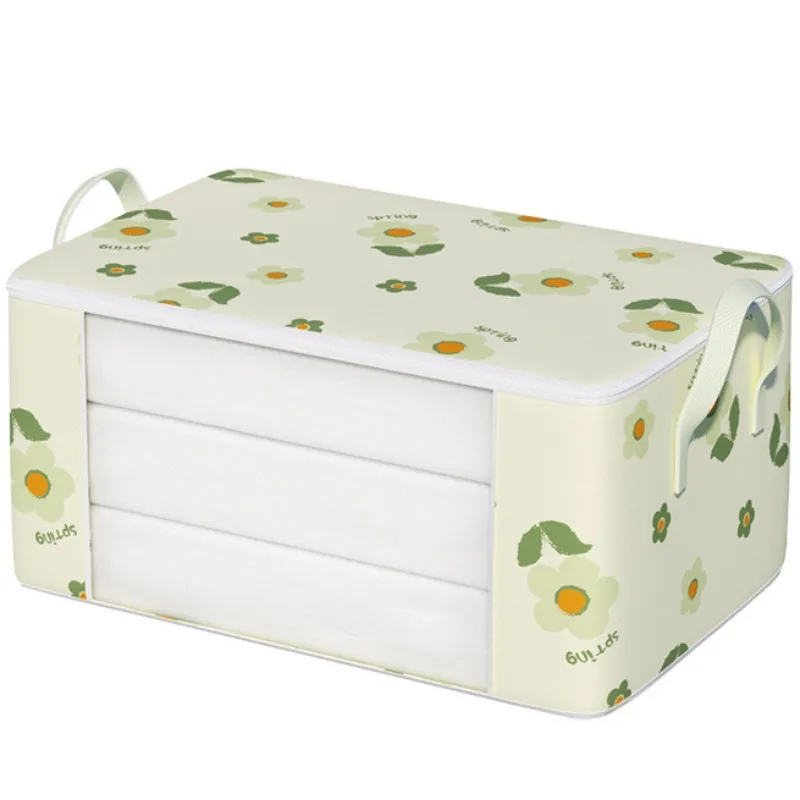 Large Capacity Clothing Organization Storage Bags Non-Woven Fabric Wardrobe Blanket Bedding Moisture-Proof Dustproof Container 6