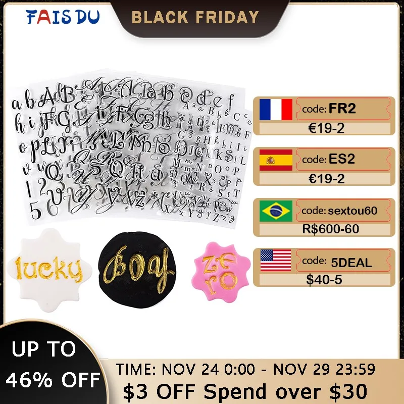 Stamps For Cookies Alphabet Letters Cake Sweet Letters Stamp Decorating