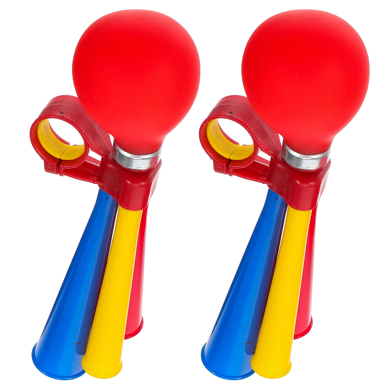 

2Pcs Bike Bugle Horns Manual Air Horns Kids Bike Horns Daily Use Loudspeaker Horns