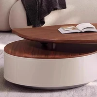 Table basse moderne De Style nordique, Design Unique, Table basse De luxe Glam, Table De rangement cachée pour Salon, meubles De maison 3