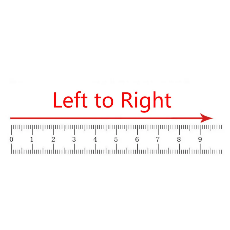 Durable Self-Adhesive Stainless Steel Metric Tape Measure Ruler