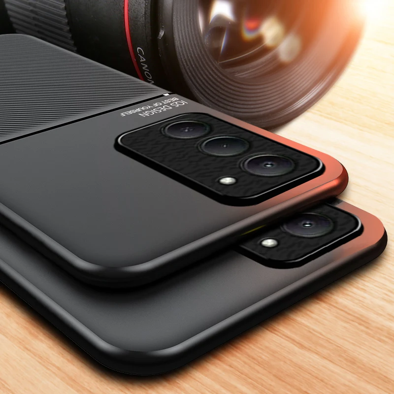 Enhanced Magnetic Soft Matte Silicone Case - Full Coverage Anti-Fingerprint Protector TPU Shell