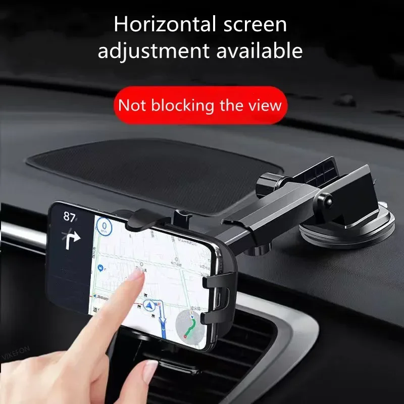 Adjustable suction-cup car phone holder supplier detail 4