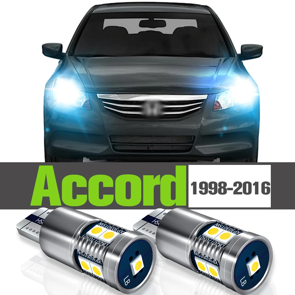 

2x LED Parking Light Accessories Clearance Lamp For Honda Accord 7 8 9 1998-2016 2003 2004 2007 2008 2009 2010 2012 2013 2014