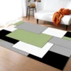 Yellow Abstract Art Carpet for Living Room Large Size Bedroom Bedside Rugs Soft Carpets Home Decoration Anti-slip Mat Area Rug 2