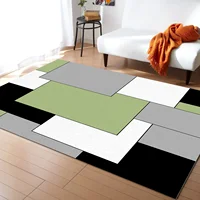 Yellow Abstract Art Carpet for Living Room Large Size Bedroom Bedside Rugs Soft Carpets Home Decoration Anti-slip Mat Area Rug 2