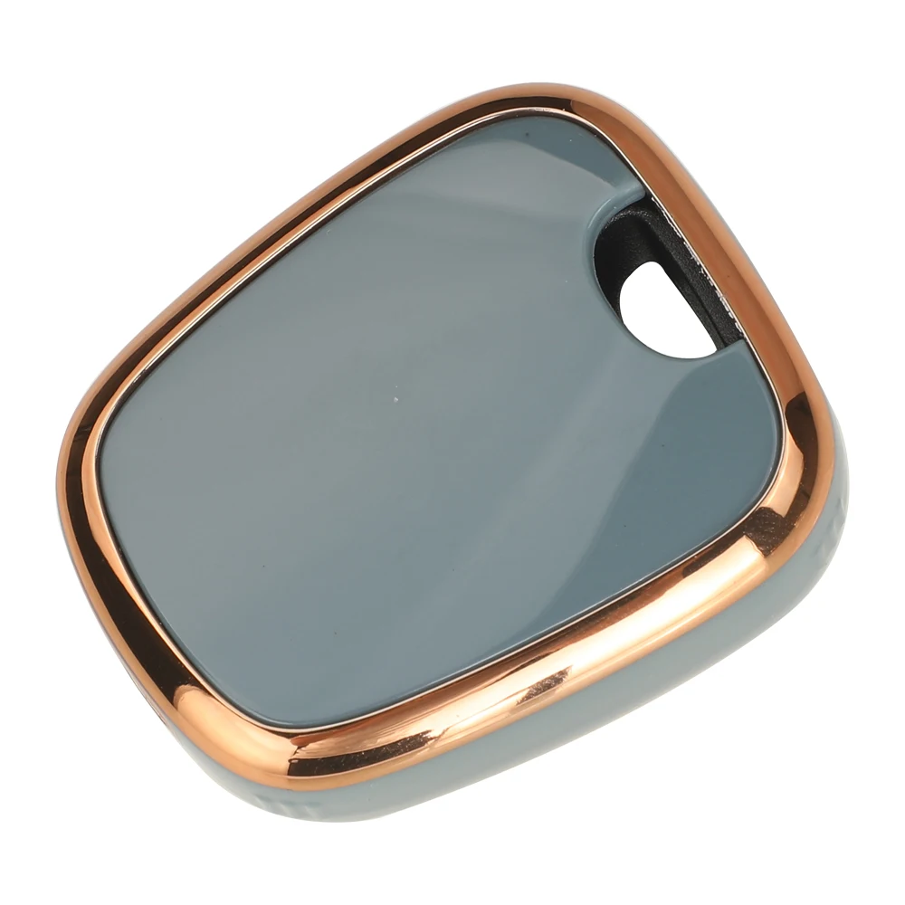 Jingyuqin 2-Button Soft TPU Smart Key Case Cover