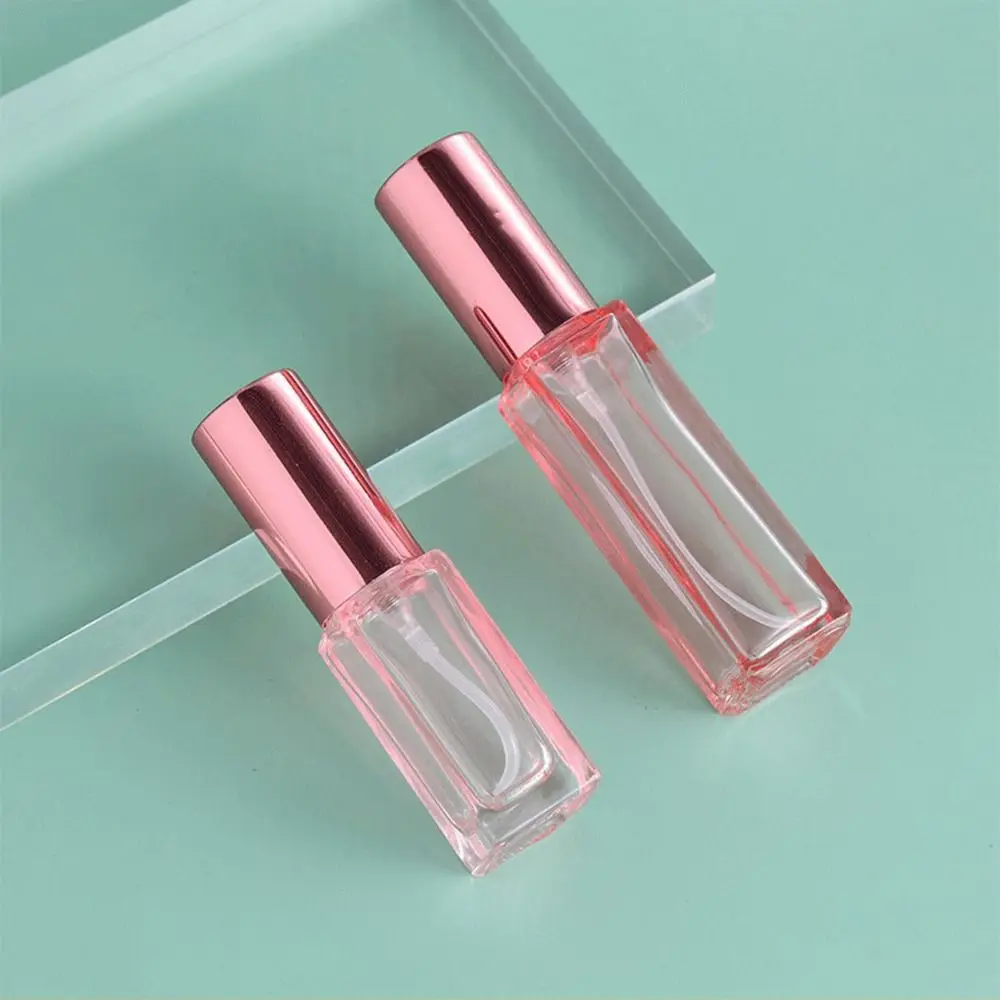 10ml 20ml Square Spray Bottle Portable Mini Fine Mist Perfume Sample Vials Clear Refillable Bottle Glass Perfume Bottle Travel 10pcs lot 5 10 15 20ml clear glass dropper bottle with black lid portable glass eye dropper aromatherapy esstenial oil bottle