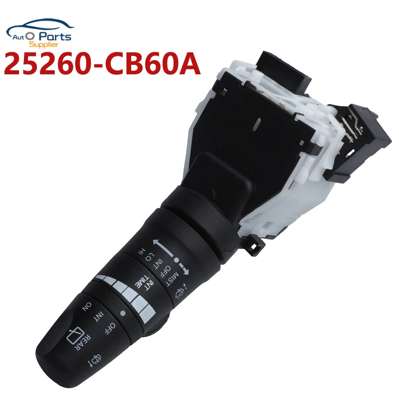 

New 25260-CB60A 25260CB60A Turn Signal Wiper Switch for ARMADA ROGUE VERSA X-TRAIL ROGUE SELECT QUEST 25260JM00A 25260JM00E
